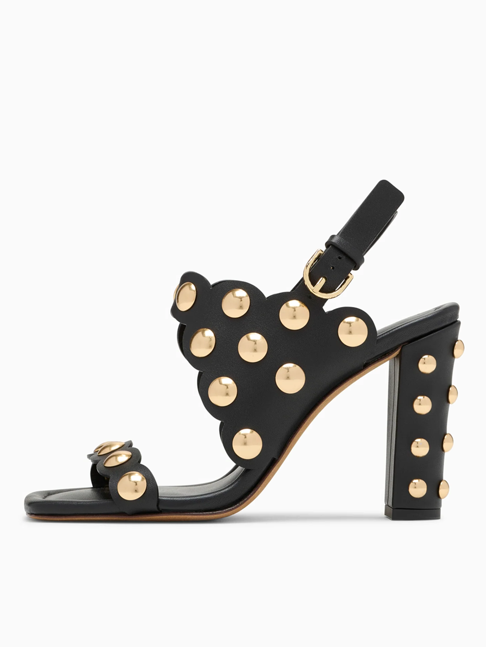 Vendome Studded High Heel