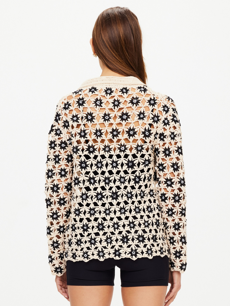 Luminary Malia Crochet Shirt