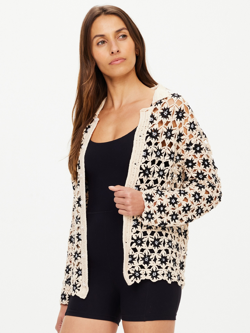 Luminary Malia Crochet Shirt