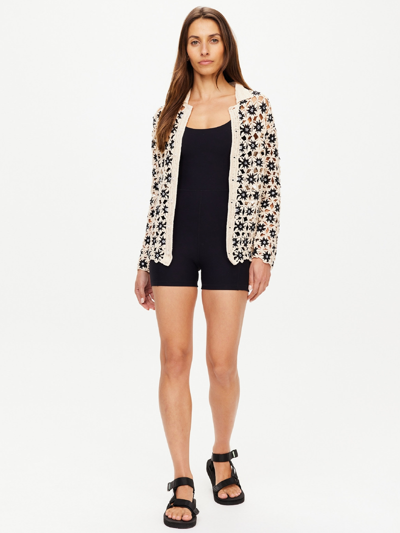 Luminary Malia Crochet Shirt