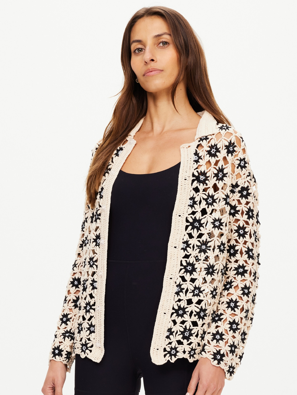 Luminary Malia Crochet Shirt