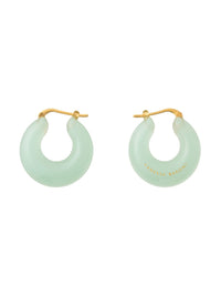 VANESSA BARONI Circlet Earring in Opaline Mint in OPALINE MINT – Image 1