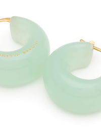 VANESSA BARONI Circlet Earring in Opaline Mint in OPALINE MINT – Image 3