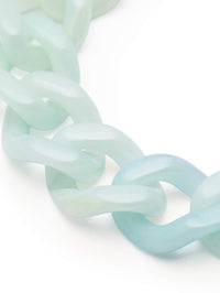 VANESSA BARONI Mini Flat Chain Bracelet in Cloud Marble in CLOUD MARBLE – Image 3