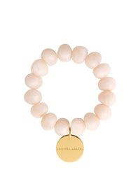 VANESSA BARONI Stone Flex Bracelet in Latte Marble in LATTE MARBLE – Image 1
