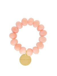 VANESSA BARONI Stone Flex Bracelet in Peach Sorbet in PEACH SORBET – Image 1