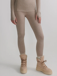 Always Warm Base Layer Legging in Taupe Marl by VARLEY-TAUPE MARL-AMY Atelier