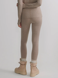 Always Warm Base Layer Legging in Taupe Marl by VARLEY - View 5