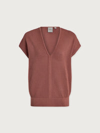 VARLEY Ashford Knit Top in Ash Rose - 5