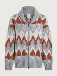 Brockley Jacquard Knit Jacket by VARLEY - View 7