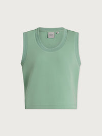 VARLEY Cambrie Scoopneck Tank in Sage Mint in SAGE MINT – Image 7