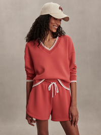 VARLEY Coulter High Rise Short 3.5 in Baked Apple in BAKED APPLE – Image 2
