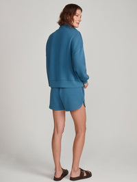VARLEY Coulter High Rise Short 3.5 in Mallard Blue in Mallard Blue – Image 5