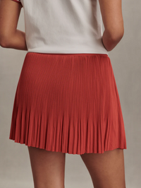 VARLEY Davina High Rise Skort in Baked Apple in BAKED APPLE – Image 4