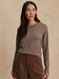 Fincham Knit Sweater by VARLEY-CINDER MARL-AMY Atelier