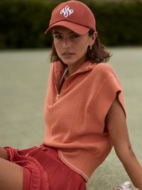 VARLEY Fulton Half Zip in Sun Baked in SUN BAKED – Image 2