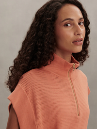 VARLEY Fulton Half Zip in Sun Baked in SUN BAKED – Image 4