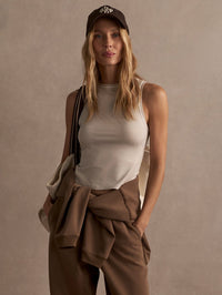 VARLEY LETTIE TANK IN PEBBLE MARL – Image 2