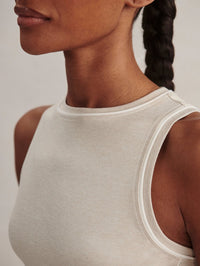 VARLEY LETTIE TANK IN PEBBLE MARL – Image 6