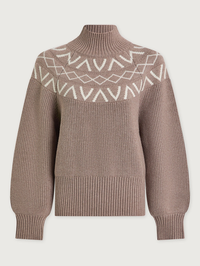 Marcie Fair Isle Yoke Knit by VARLEY - View 5