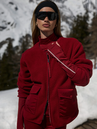 Marina Collarless Fleece by VARLEY - View 2