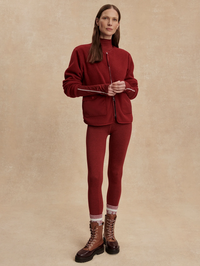 Marina Collarless Fleece by VARLEY - View 5