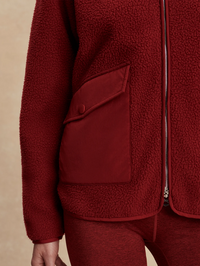 Marina Collarless Fleece by VARLEY - View 6