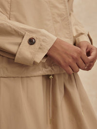 VARLEY Petra Boxy Blouson Jacket in Nomad – Image 5