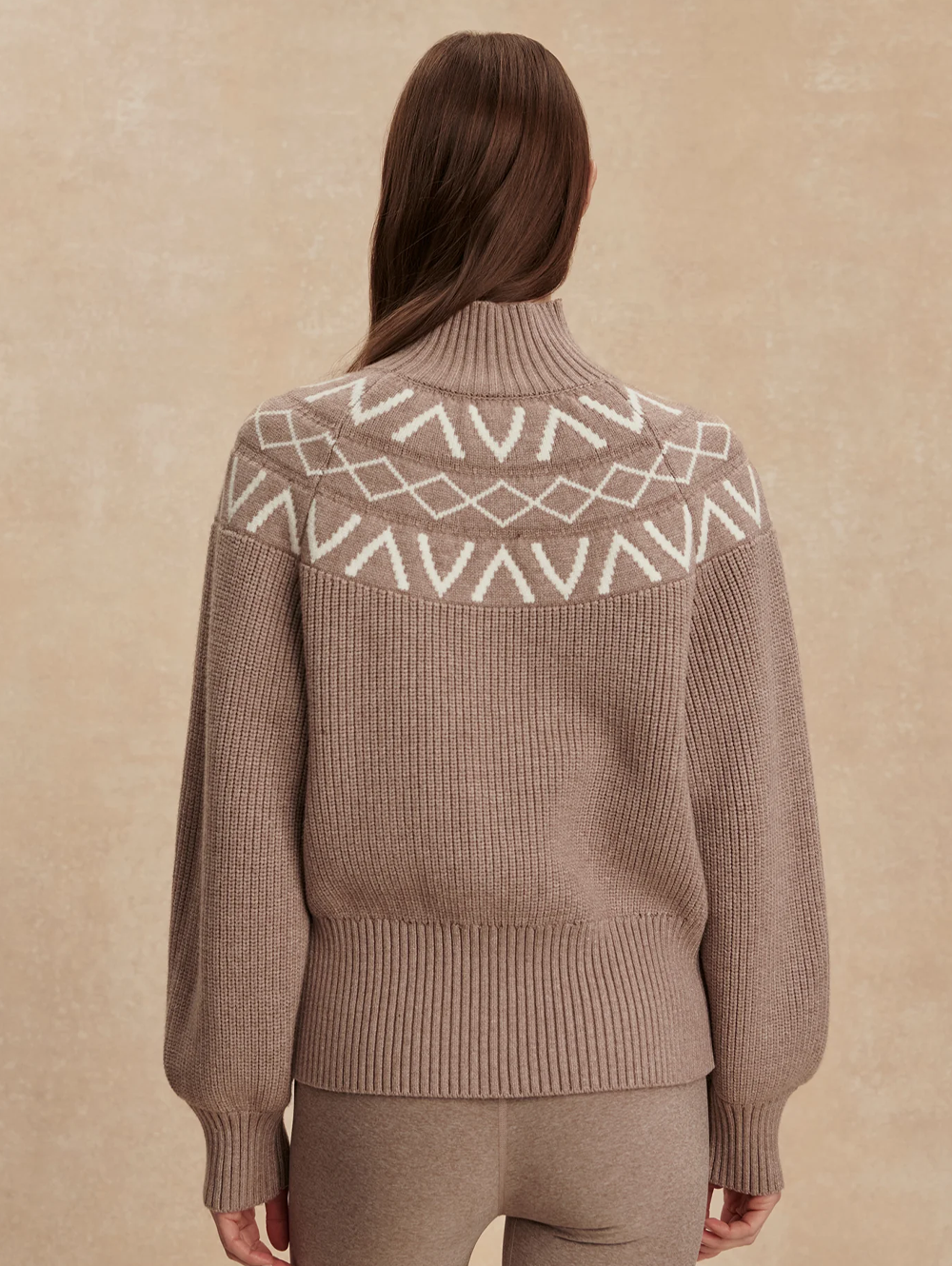 Marcie Fair Isle Yoke Knit