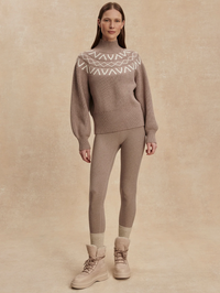 Marcie Fair Isle Yoke Knit