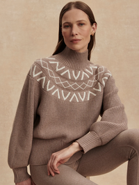 Marcie Fair Isle Yoke Knit