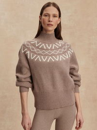 Marcie Fair Isle Yoke Knit