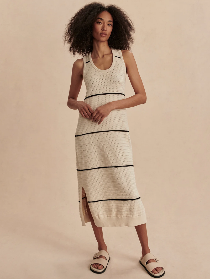 Scott Scoop Neck Midi Dress