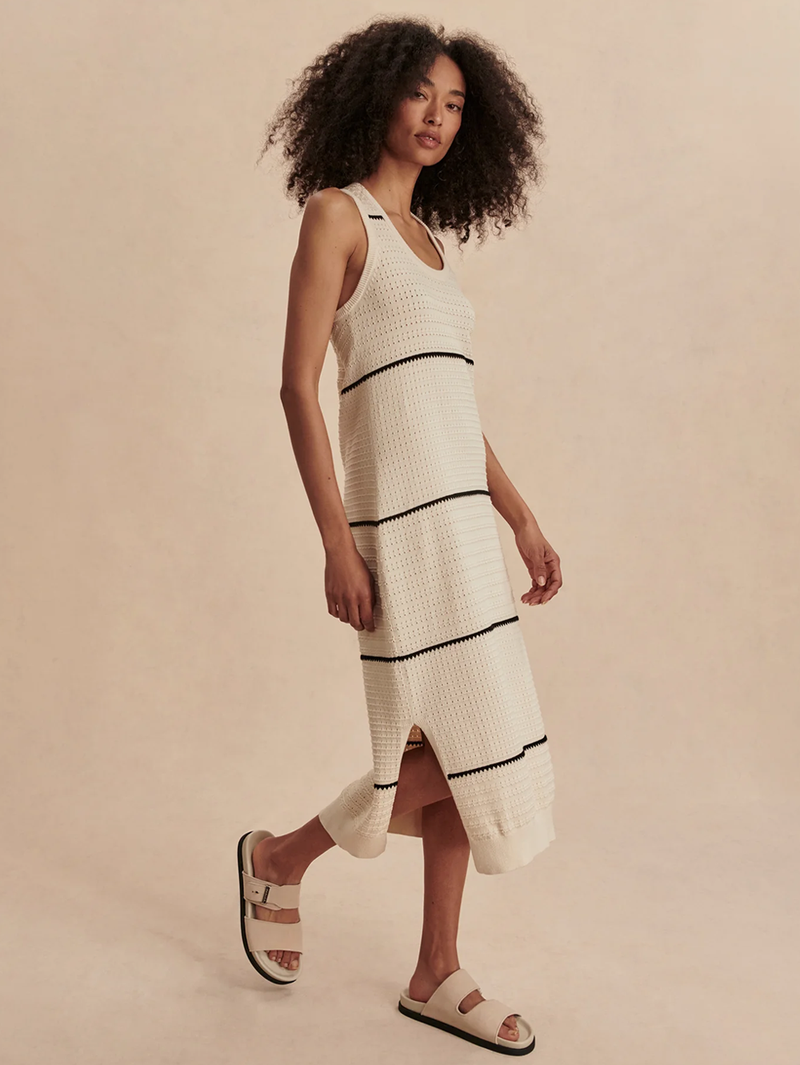 Scott Scoop Neck Midi Dress
