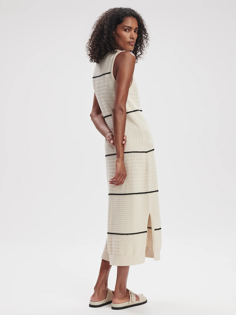 Scott Scoop Neck Midi Dress