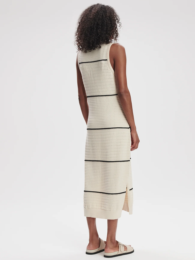 Scott Scoop Neck Midi Dress