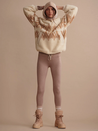 Always Warm Base Layer Legging in Taupe Marl
