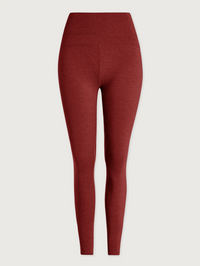 Always Warm Base Layer Legging in Red Dahlia Marl