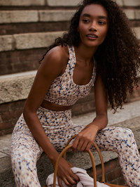 Freesoft Selma Bra in Sepia Meadow