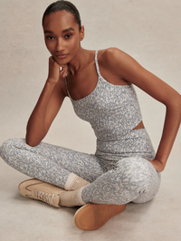 Freesoft High Rise Legging 25" in Ocean Flicker