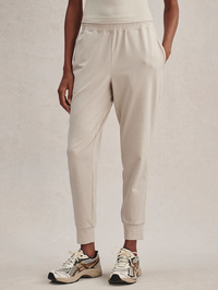 Badgley Active Sweatpant 27" in Pebble Marl