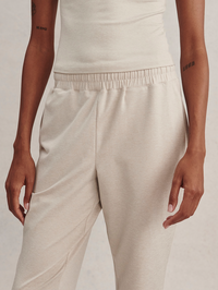 Badgley Active Sweatpant 27" in Pebble Marl