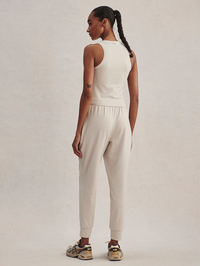 Badgley Active Sweatpant 27" in Pebble Marl