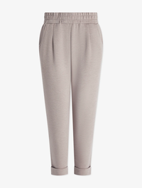 The Rolled Cuff Pant 25" in Taupe Marl