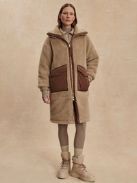 Theia Reversible Sherpa Coat