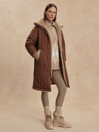 Theia Reversible Sherpa Coat