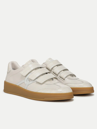 Reagan Velcro Sneaker in Parchment