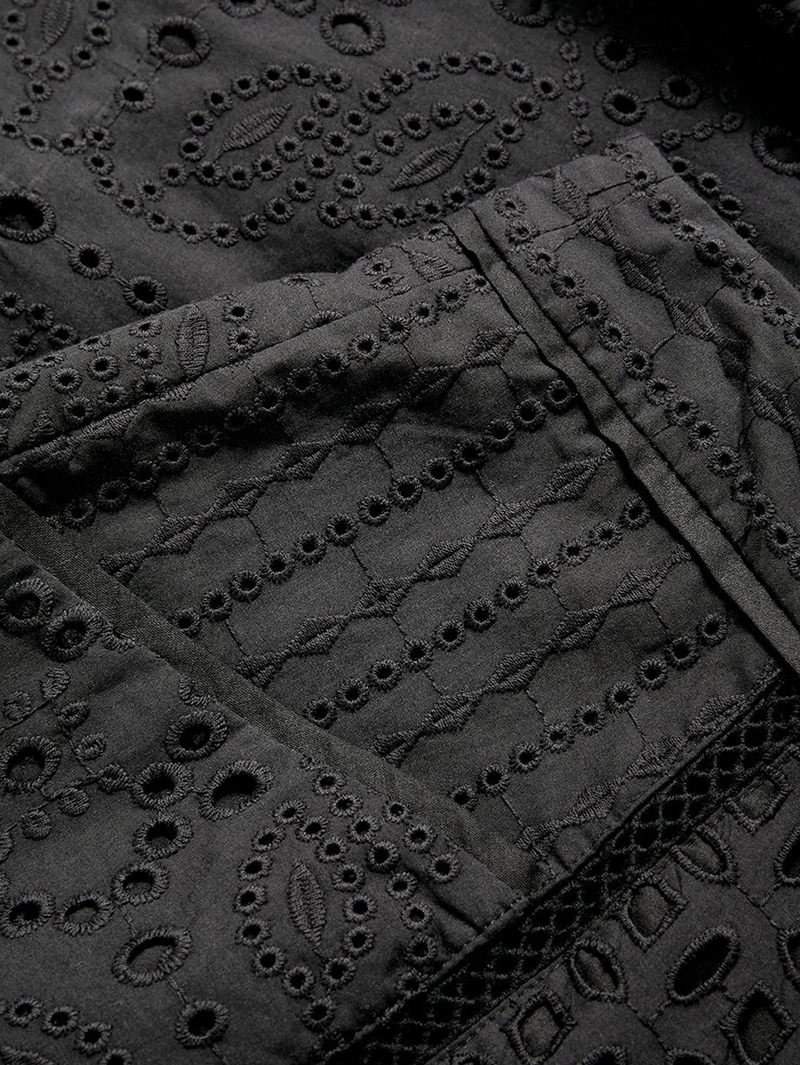 Fabian Eyelet Short