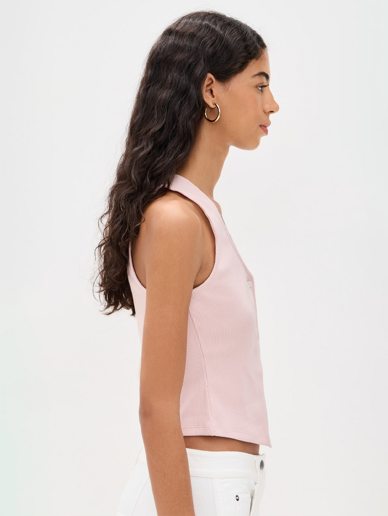 Hoorne Tank Top in Pink