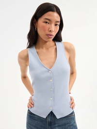 Hoorne Tank Top in Bluebell